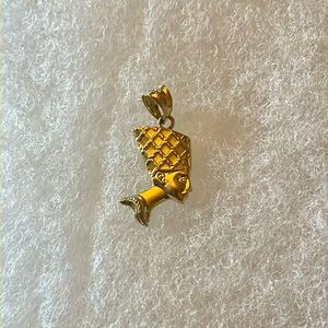 Nefertiti Gold Charm